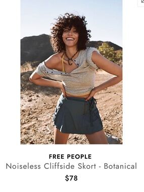 Free People FP Movement Noiseless Cliffside Skort